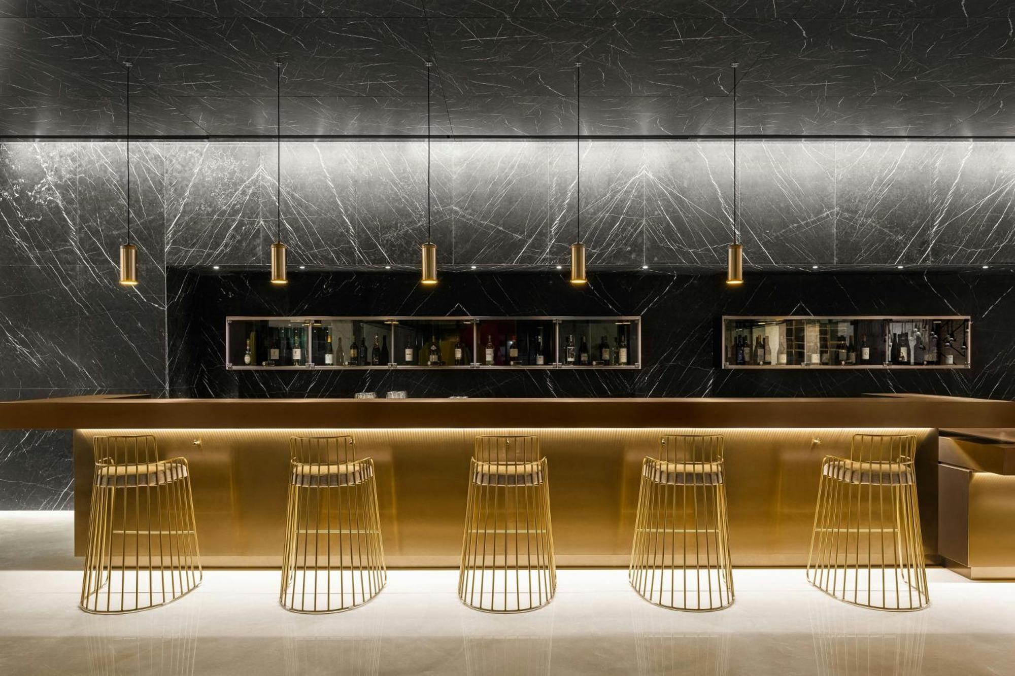 Le Meridien Tchaj-čung Exteriér fotografie The bar at the 2018-opened lounge