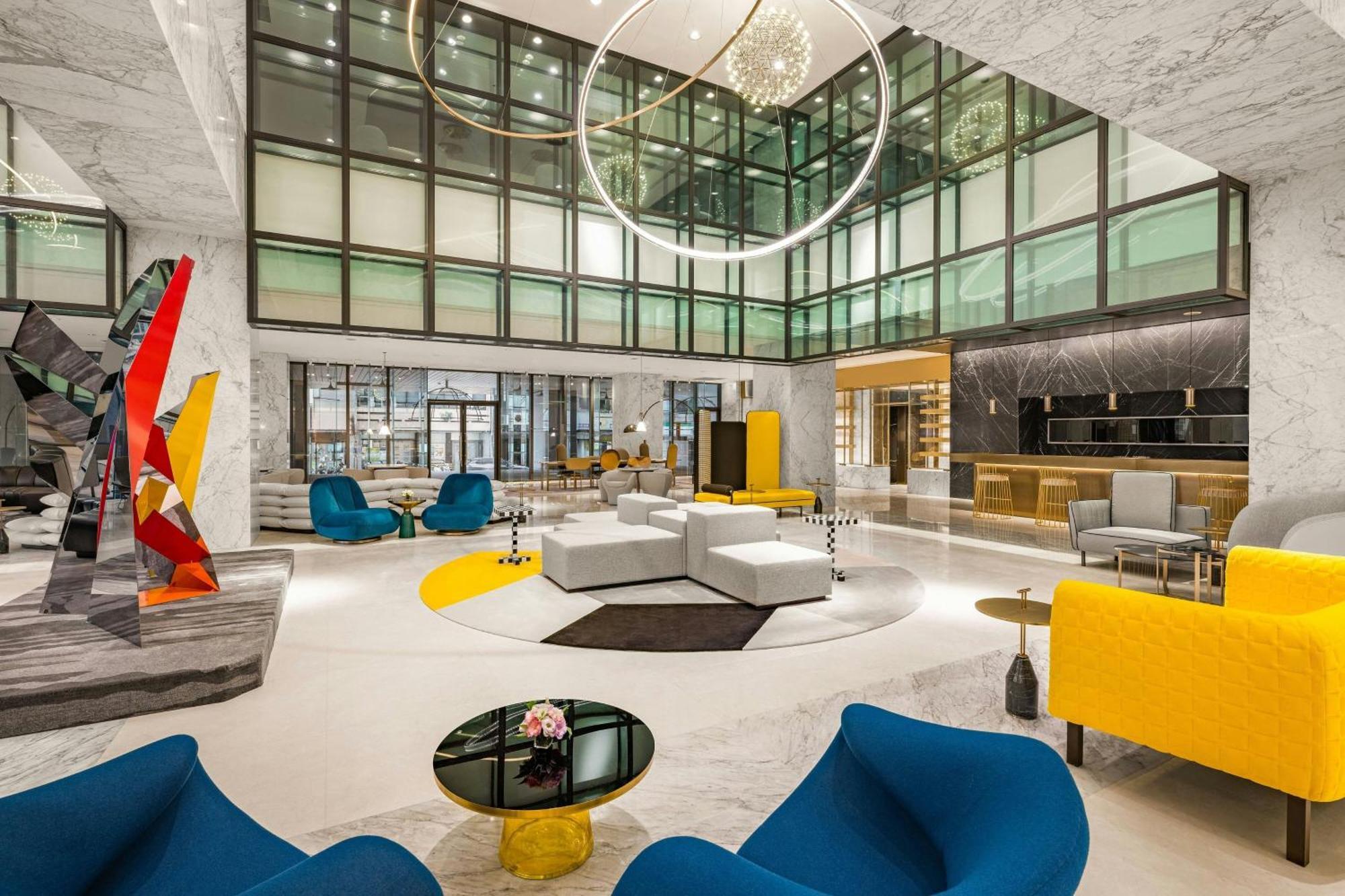Le Meridien Tchaj-čung Exteriér fotografie Lobby