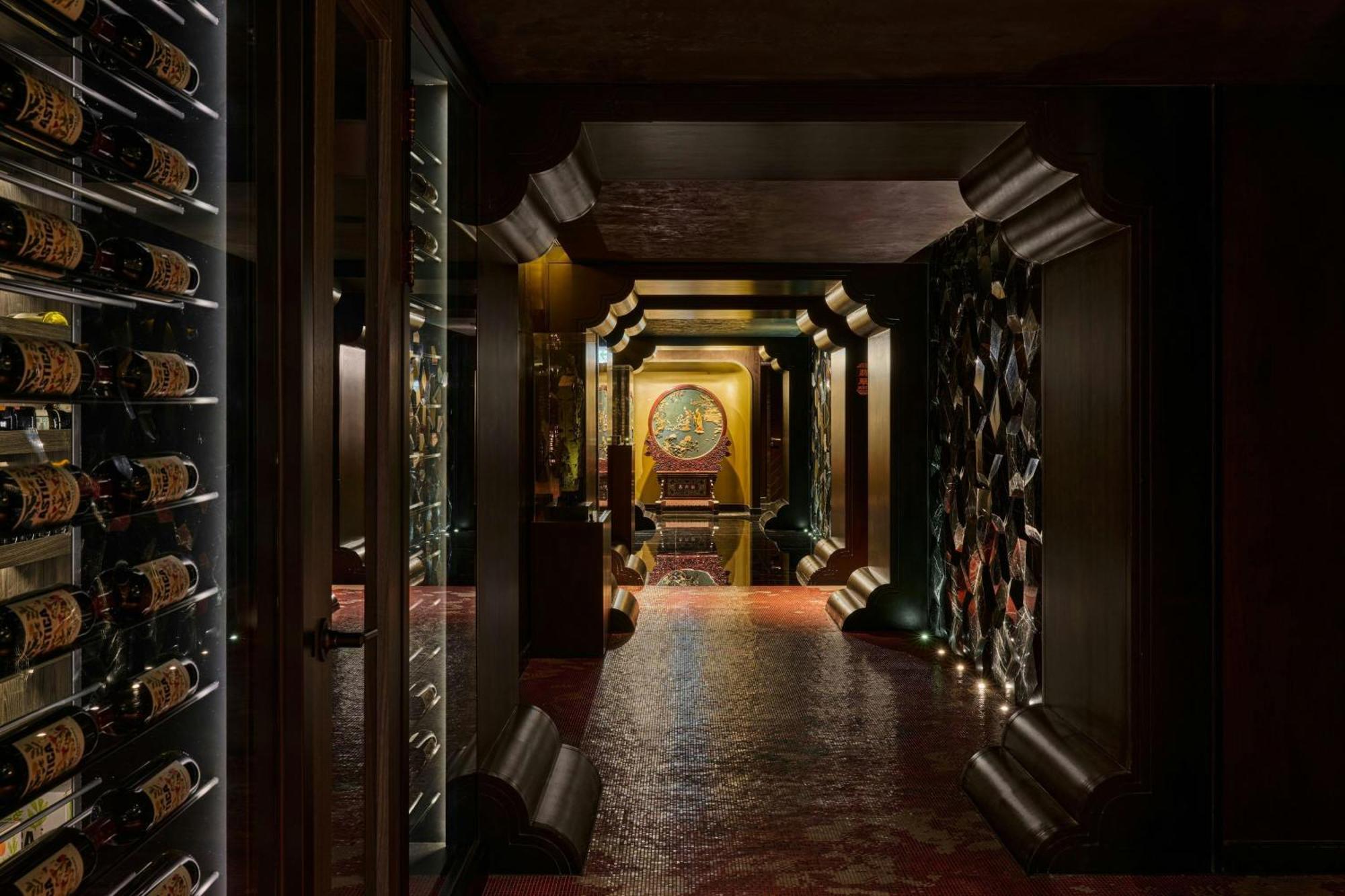 Le Meridien Tchaj-čung Exteriér fotografie Wine cellar