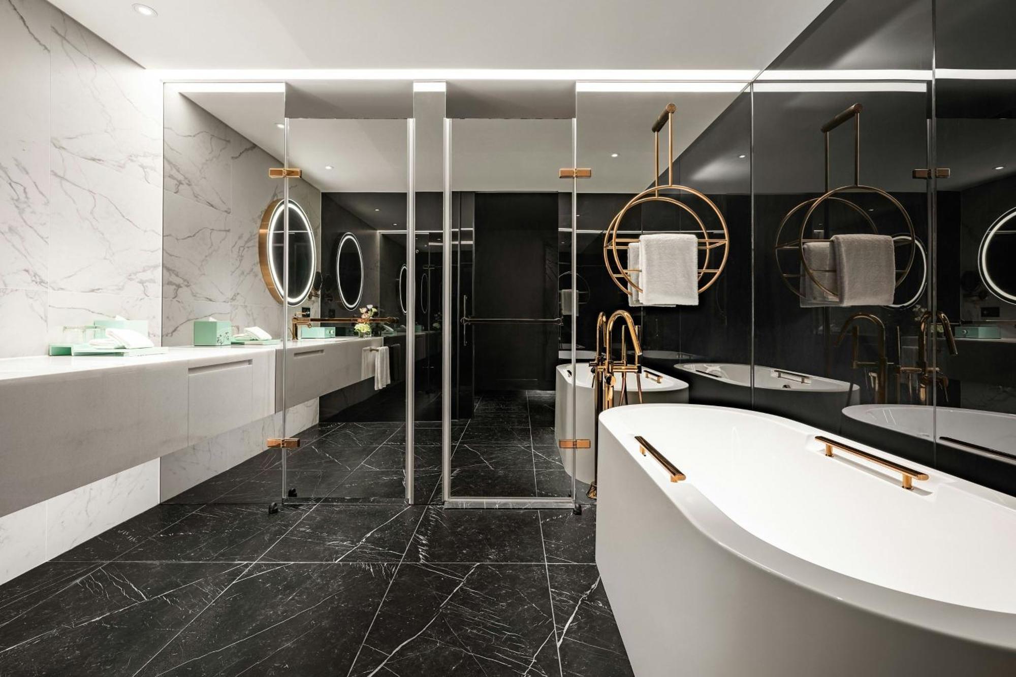 Le Meridien Tchaj-čung Exteriér fotografie Bathroom interior design